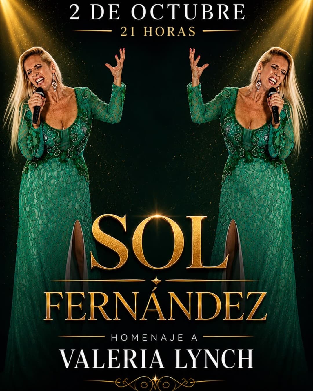 SOL FERNÁNDEZ Homenaje a Valeria Lynch