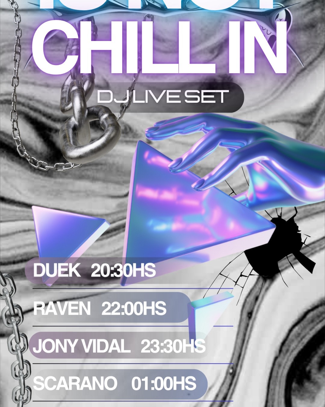 IS NOT CHILL IN — 03 OCT