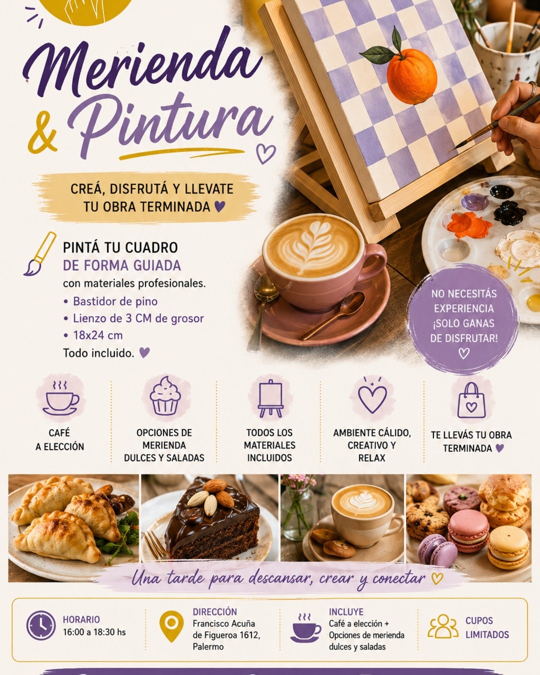 Merienda y Pintura