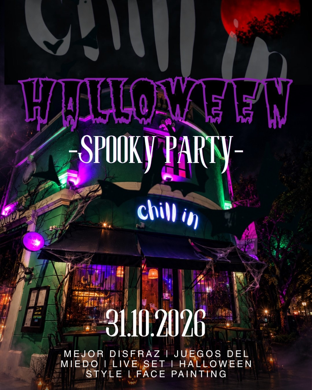 TRICK OR TREAT, CHILL IN