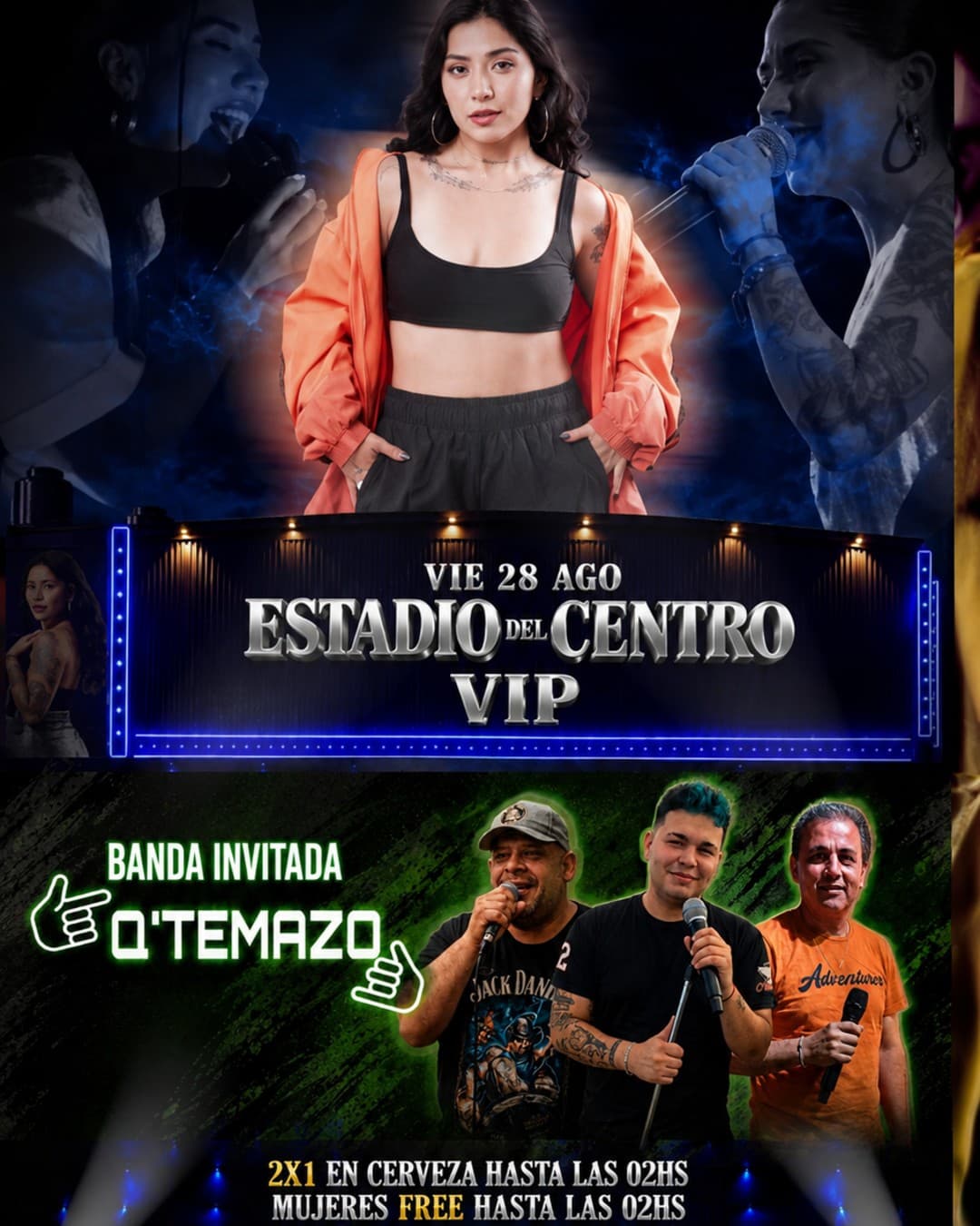 Noche Vip LOURDES MONTIEL Qtemaso